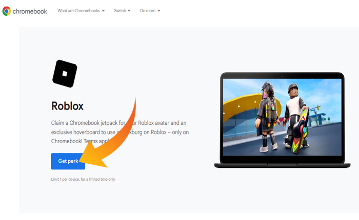 得る "Chromebookジェットパック" Robloxで