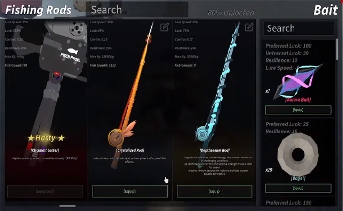 フィッシュでロケット燃料を入手してください