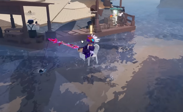 フィッシュでスピードブーツを入手してください