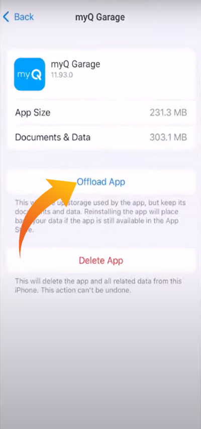 サーバーに接続するMYQエラー