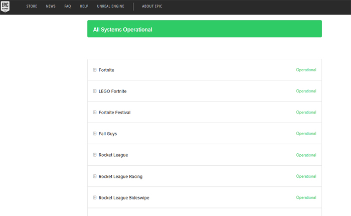 Fortniteエラーコード0