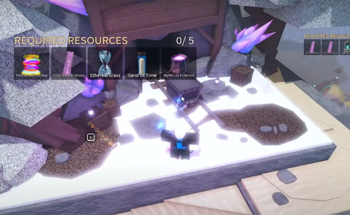 フィッシュで時間の砂を取得してください