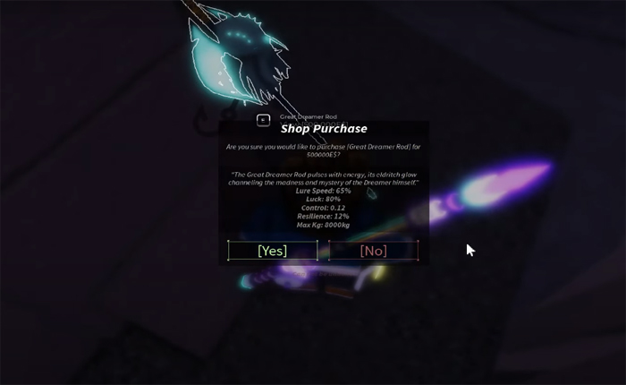 フィッシュで素晴らしいドリーマーロッドを手に入れましょう