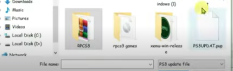 RPCS3のファームウェアの欠落エラー