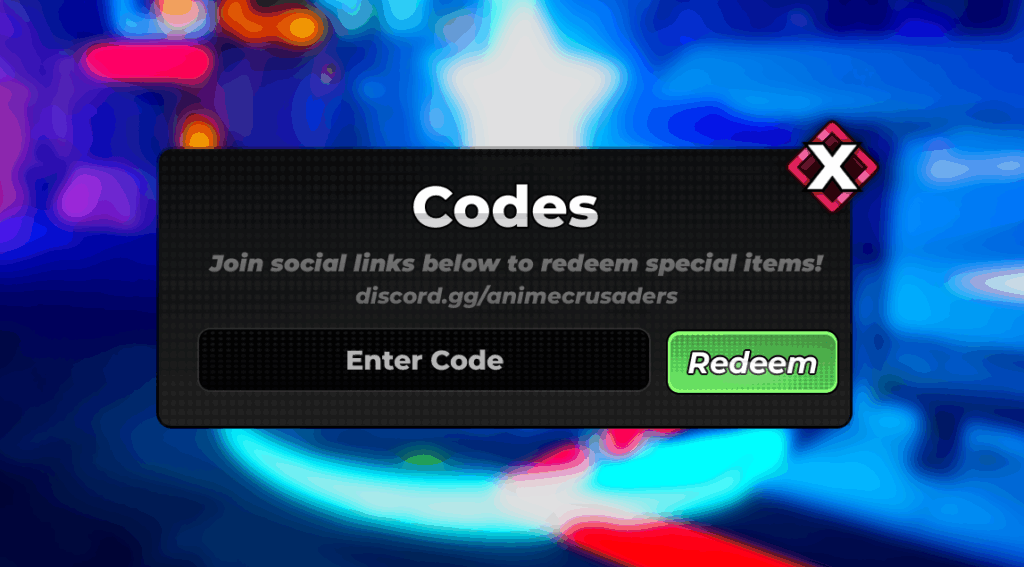 アニメの十字軍コード