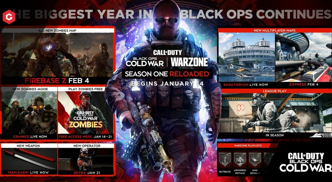 ブラックオプスコールドウォーアンドウォーゾーンシーズン1リローデッド：リリース日、ロードマップ、新しいマップ、パッチノート、ゾンビ、ウォーゾーン、そしてあなたが知る必要があるすべて