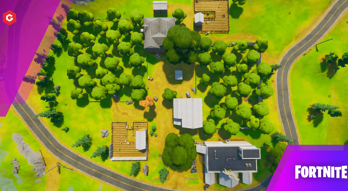 Fortnite Quest：ひまわりの農場にトラックを配達する場所