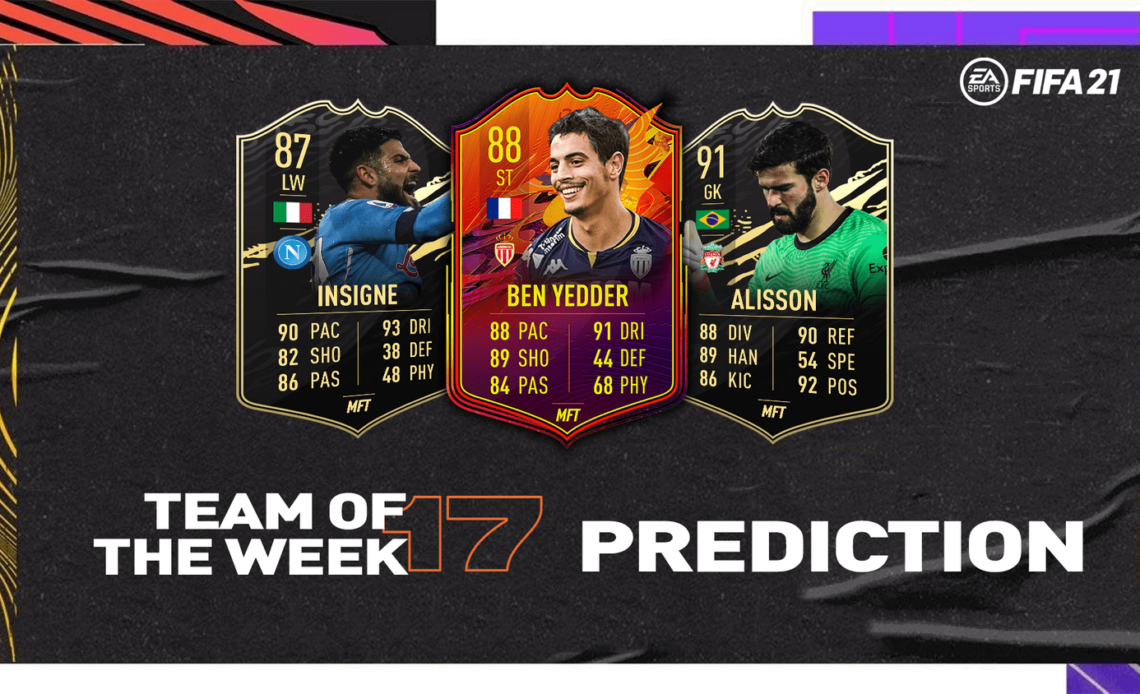 FIFA 21 TOTW 17 LIVE：チームオブザウィーク17チーム、予測、リリース日、カウントダウン、リーク、インフォームの入手方法など、知っておくべきことすべて