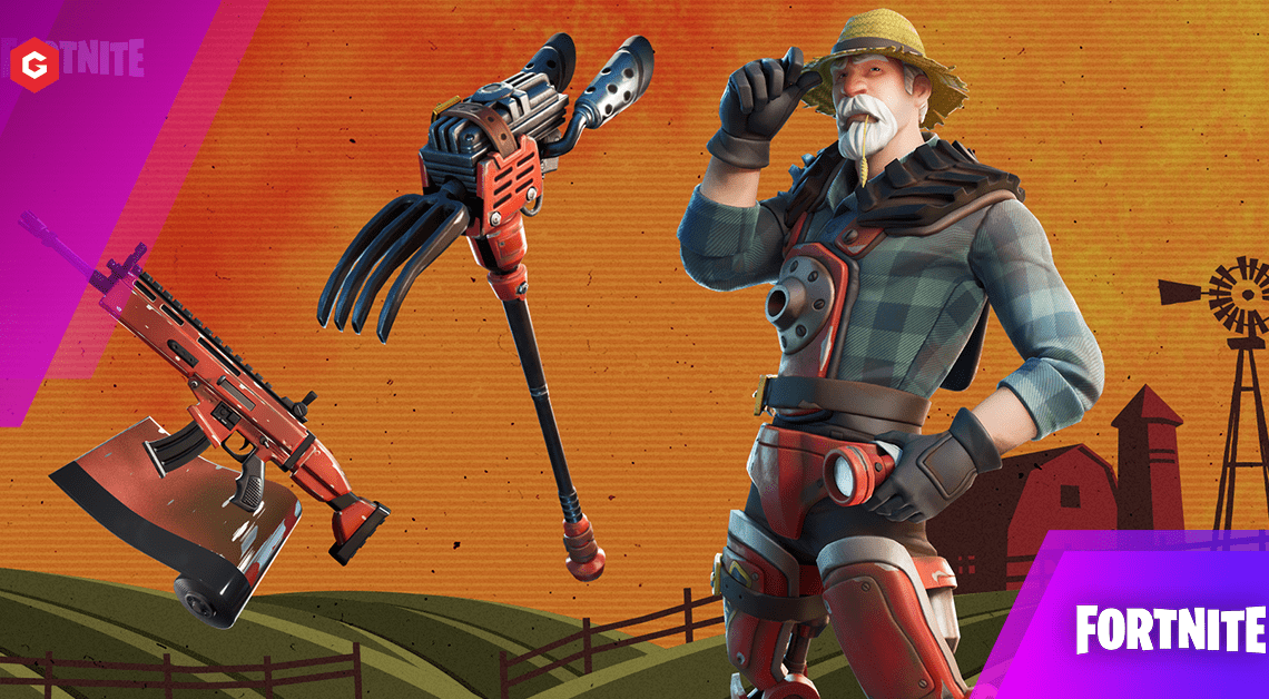 Fortnite Quest：SteelFarmのトウモロコシ畑を車で通り抜ける場所