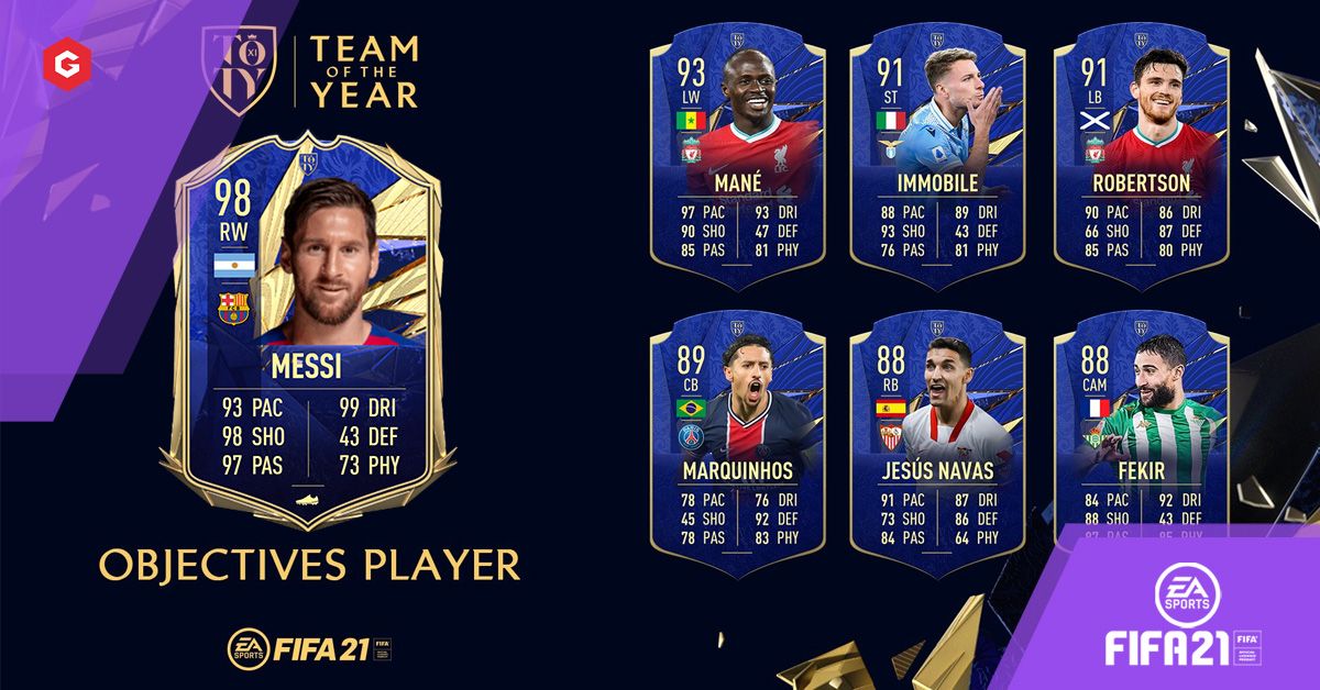 FIFA 21：XboxシリーズX、PS5、Xbox OnePS4およびPCでLionelMessi TOTY ObjectiveFASTを実行する方法