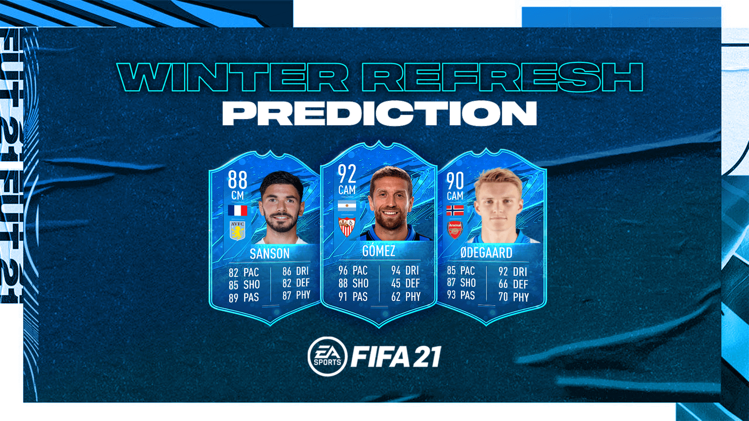 FIFA 21冬のリフレッシュ予測：カードの転送、アップグレード、冬のリフレッシュチーム