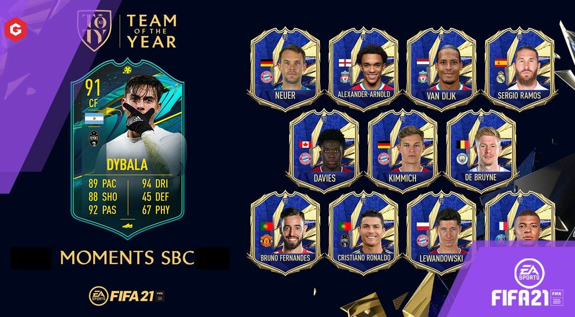 FIFA 21：PauloDybalaプレーヤーがXboxOne、PS4、Xbox Series X、PS5、PC向けのSBC最安値ソリューションを発表