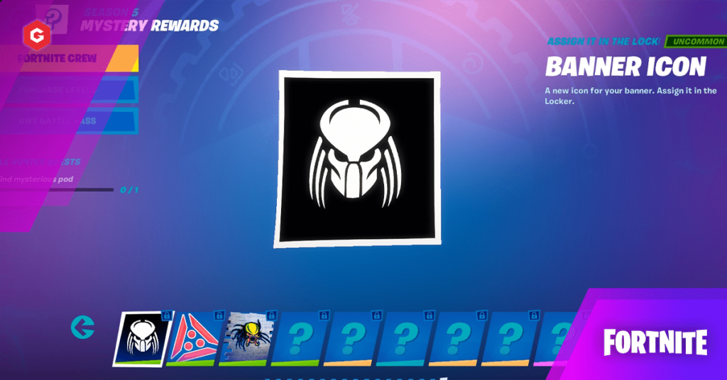 Fortniteで不思議なポッドを見つける場所（シーズン5プレデターチャレンジ）