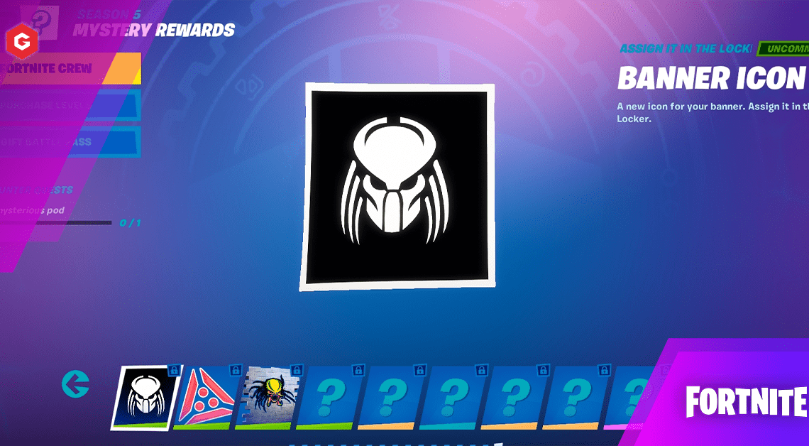 Fortniteで不思議なポッドを見つける場所（シーズン5プレデターチャレンジ）