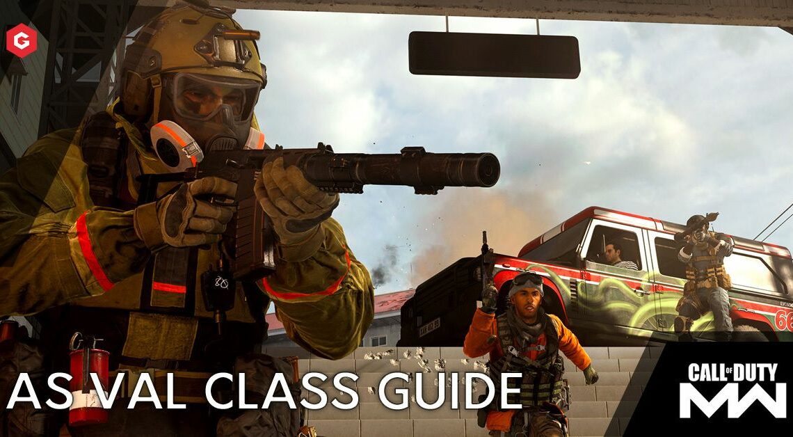 モダンウォーフェアとウォーゾーン：クラスのVALロードアウト、アタッチメント、セットアップとして