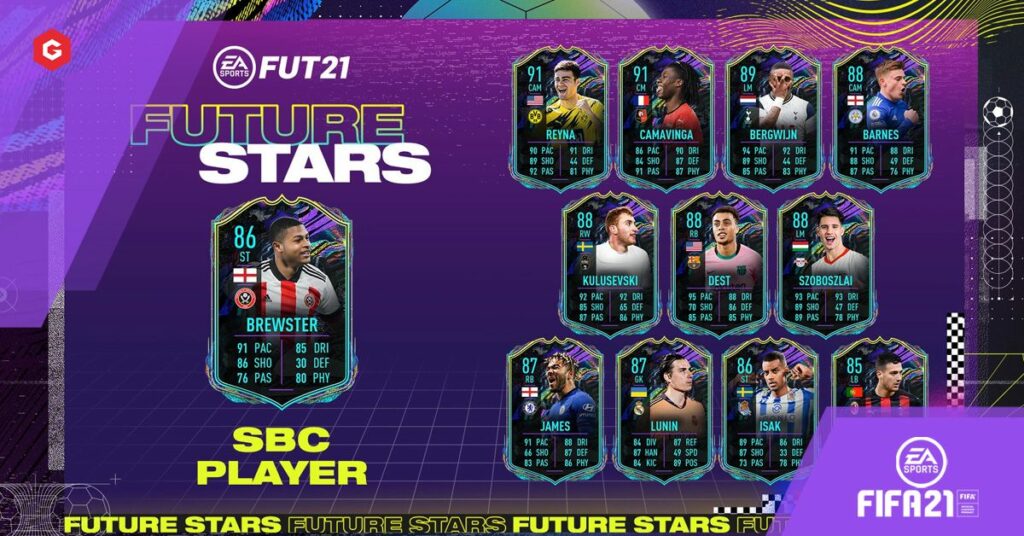 FIFA 21：Rhian Brewster Future Stars SBC Xbox One、PS4、Xbox Series X、PS5、PC向けの最も安いソリューション