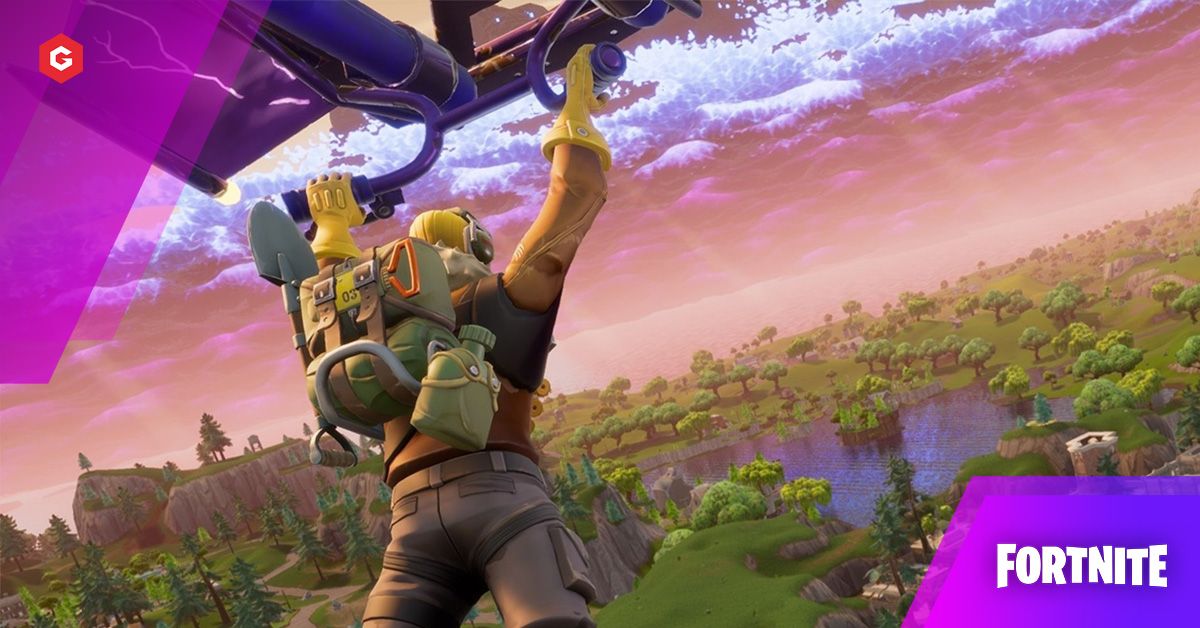 Fortniteで滑空してから15秒以内にダメージを与える（第12週シーズン5チャレンジ）