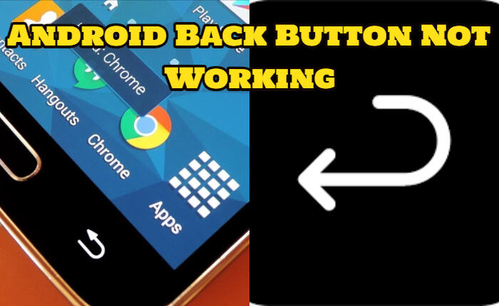 Androidの戻るボタンが機能しない