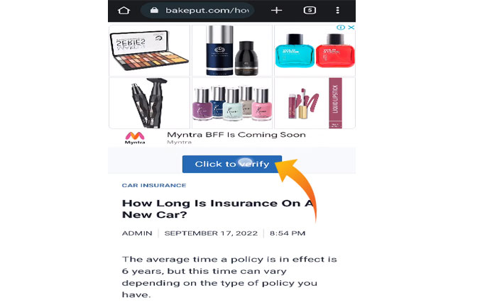 「米国の共有」リンクを開く