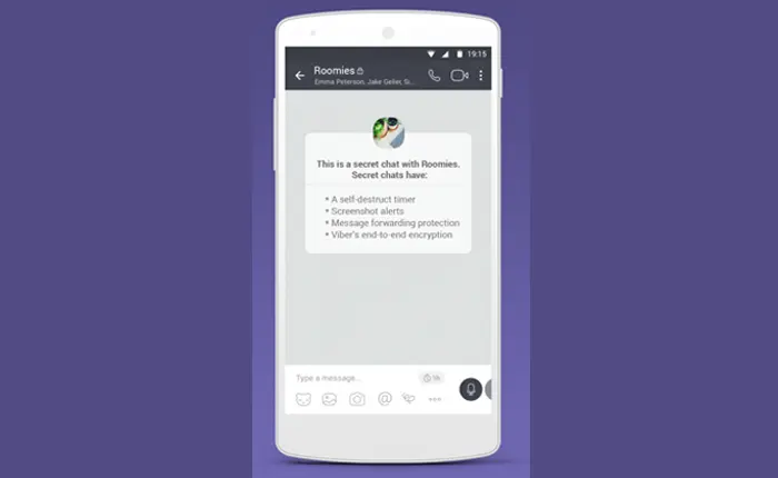 Viber 1 で隠しチャットを表示する方法