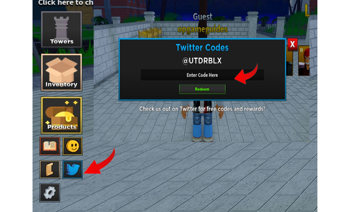 究極のタワーディフェンスコード