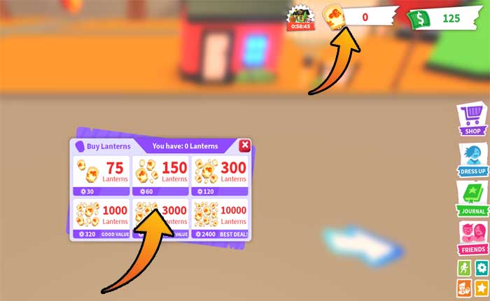 アダプト・ミーのランタン