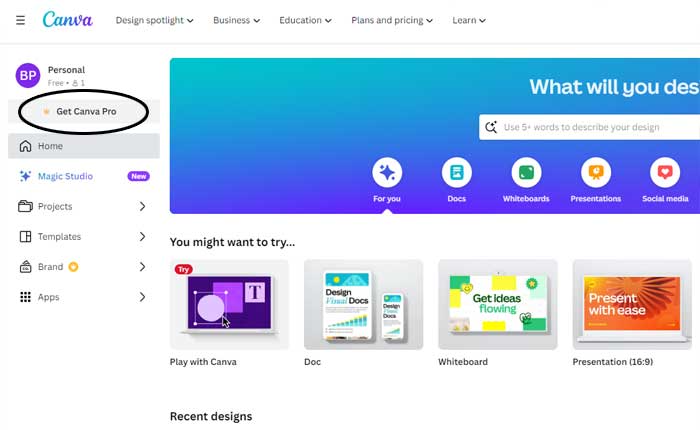 Canva プロチームへの招待リンク