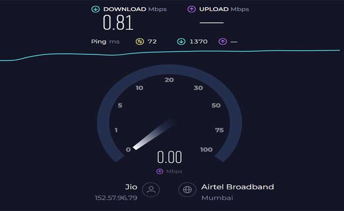 インターネット接続を確認する