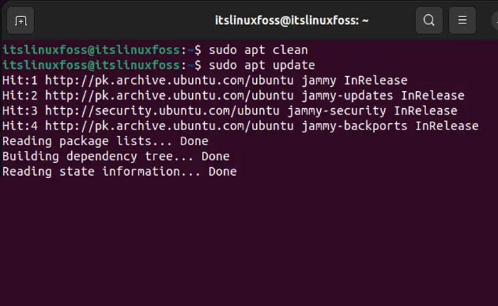 キャッシュをクリーンアップする