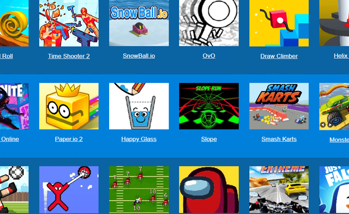 学校で遊ぶのに最適なブロックされていないゲーム