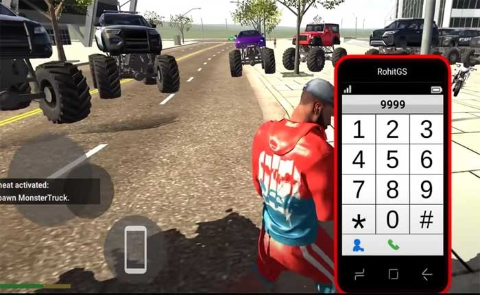 インドの自転車運転の 3D コード