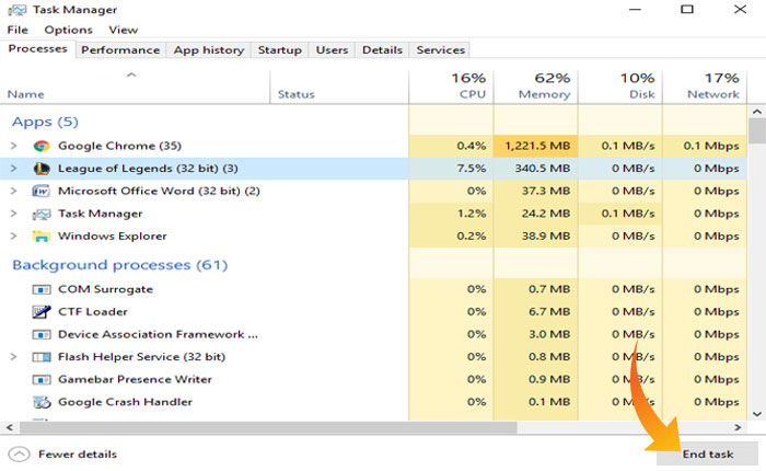 リーグクライアントが読み込まれていません