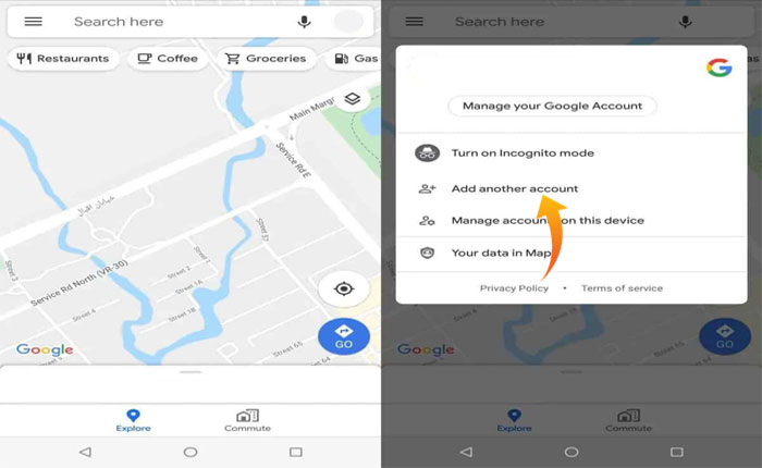 Google マップで結果が見つかりませんでした