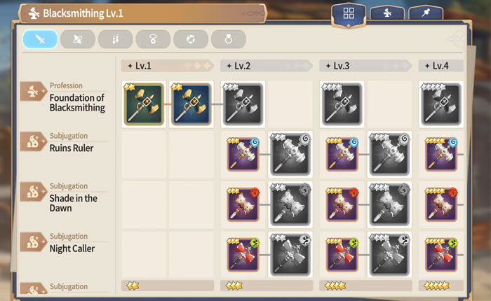 鍛冶屋のロックを解除する