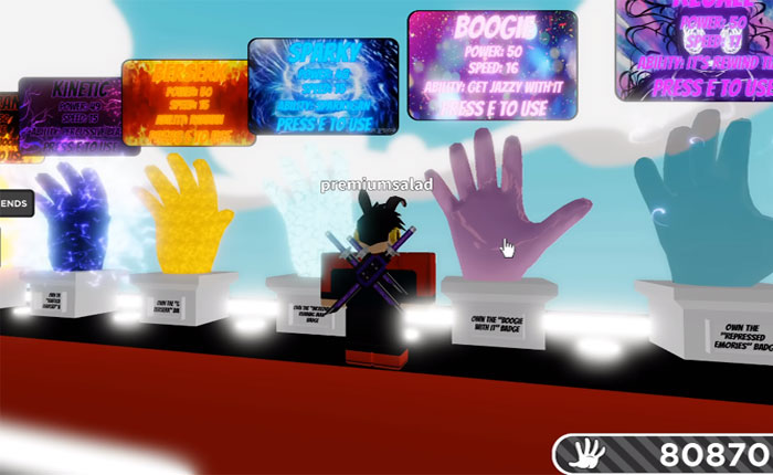 スラップバトルでリズムグローブを入手