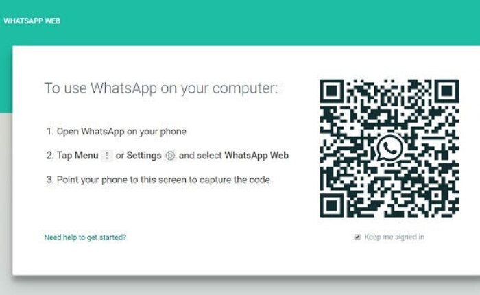 WhatsApp ウェブアプリ。