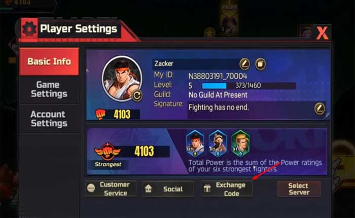 ストリートファイターのデュエルコード