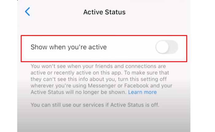 メッセンジャーのアクティブステータスが機能しない問題を修正する方法