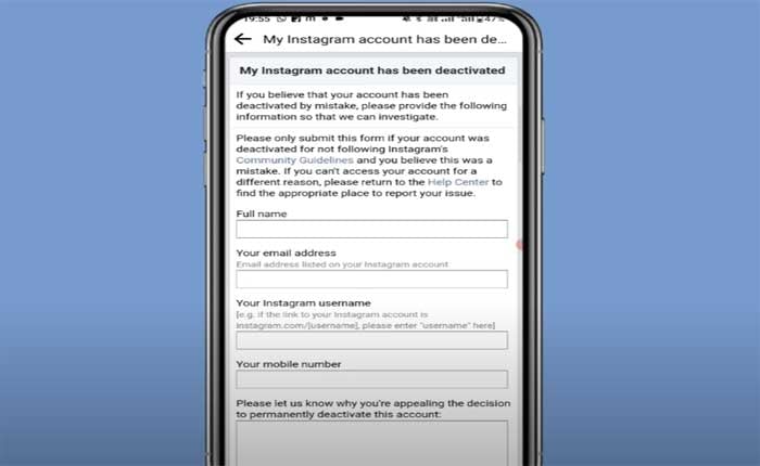 異議申し立てを提出した場合の解決方法 Instagram