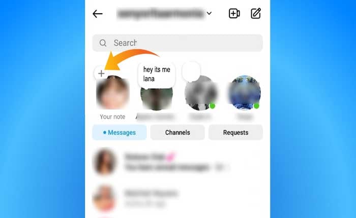 Instagram にメモが表示されない場合は取得する