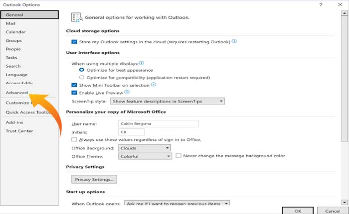 Outlook からのリンクが Chrome で開かない