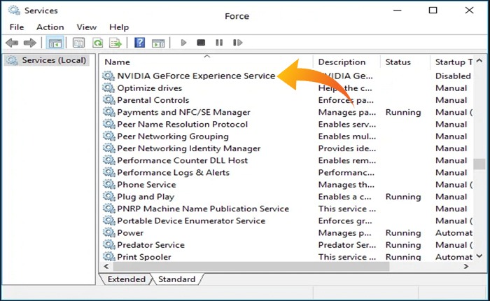 Nvidia GeForce Experience が開かない
