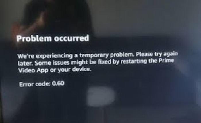 プライムビデオのエラーコード