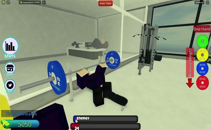 タイトルのないジム ゲームで筋肉とお金を手に入れましょう