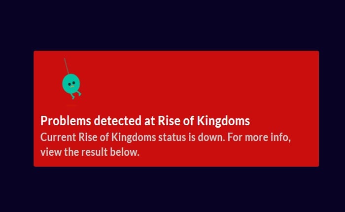 Rise of Kingdoms が読み込まれない