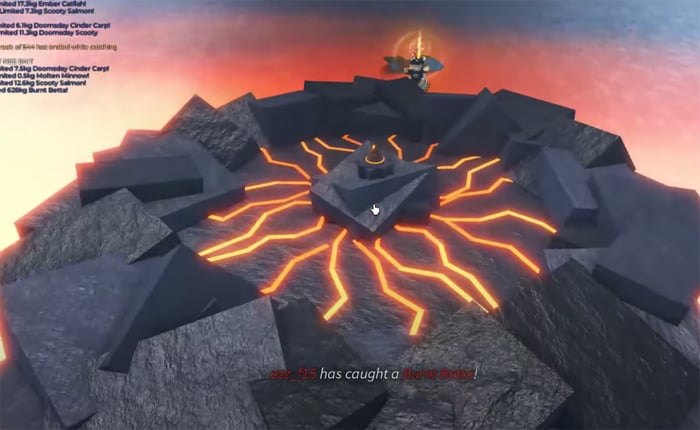 フィッシュの神秘的な岩の場所