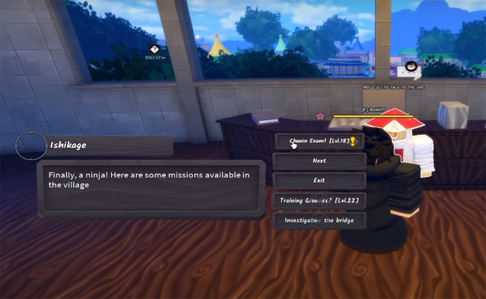 Ninja Time Chunin Examウォークスルー