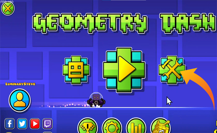 ジオメトリダッシュにカスタムソングを追加します