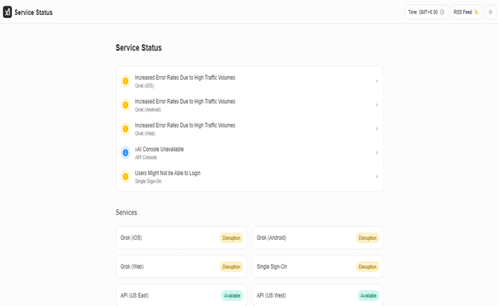 グロークが機能していません