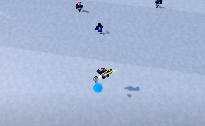 ブルーロックライバルのエアドリブル